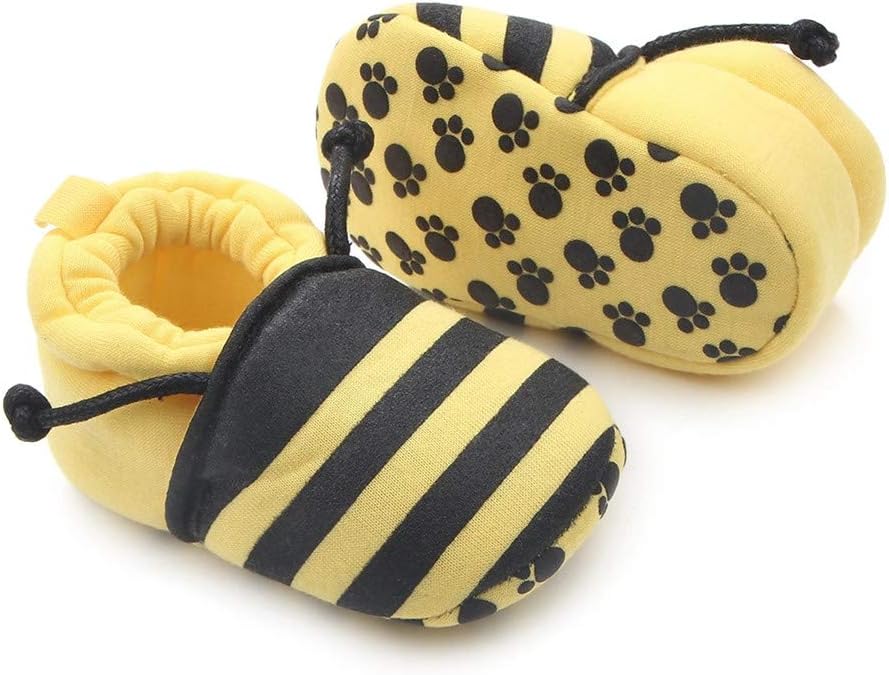 Meckior Save Beautiful Cute Cartoon Infant Unisex Baby Warm Cotton Anti-Slip Soft Sole First Walkers Shoes - Image 3